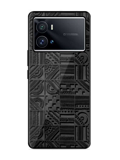 Seamless Pattern Glossy Metal Phone Cover for Iqoo 9 Pro Zapvi