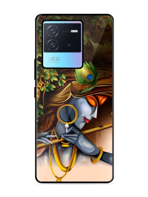 Krishna Glossy Metal Phone Cover for Iqoo Neo 6 (5G) Zapvi