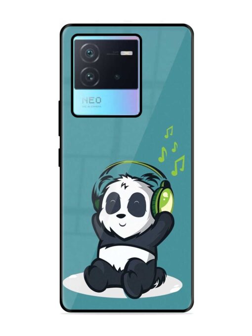 Music Panda Glossy Metal Phone Cover for Iqoo Neo 6 (5G) Zapvi