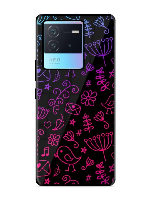 Cool Girly Glossy Metal Phone Cover for Iqoo Neo 6 (5G) Zapvi