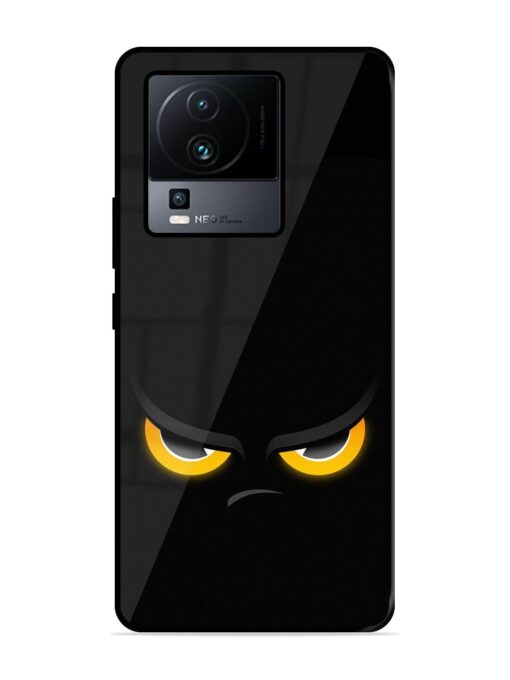 Scary Yellow Eye Glossy Metal TPU Phone Cover for Iqoo Neo 7 (5G) Zapvi