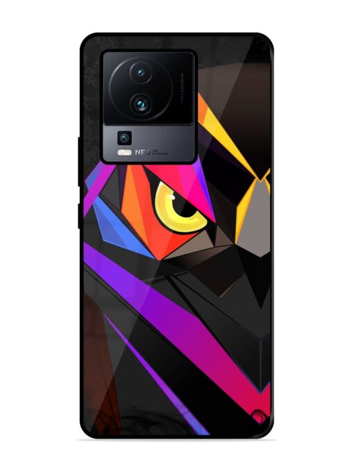 Wpap Owl Glossy Metal Phone Cover for Iqoo Neo 7 Pro (5G) Zapvi