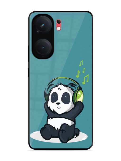 Music Panda Glossy Metal Phone Cover for Iqoo Neo 9 Pro (5G) Zapvi