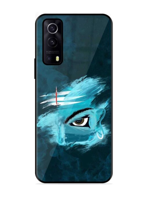 Lord Shiva Glossy Metal Phone Cover for Iqoo Z3 (5G) Zapvi