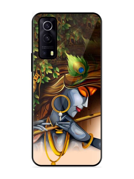 Krishna Glossy Metal Phone Cover for Iqoo Z3 (5G) Zapvi