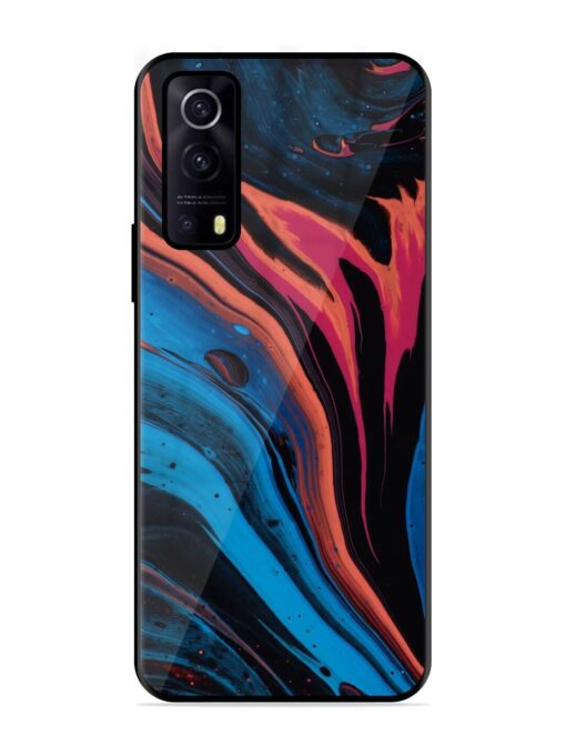 Liquefied Art Glossy Metal TPU Phone Cover for Iqoo Z3 (5G) Zapvi