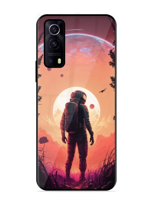 Red Sky At Morning Glossy Metal Phone Cover for Iqoo Z3 (5G) Zapvi