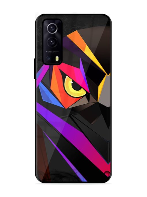 Wpap Owl Glossy Metal Phone Cover for Iqoo Z3 (5G) Zapvi