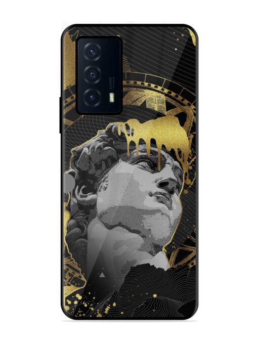 Roman Face Glossy Metal Phone Cover for Iqoo Z5 (5G) Zapvi