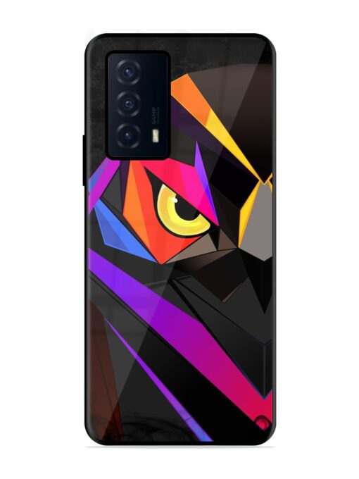 Wpap Owl Glossy Metal Phone Cover for Iqoo Z5 (5G) Zapvi