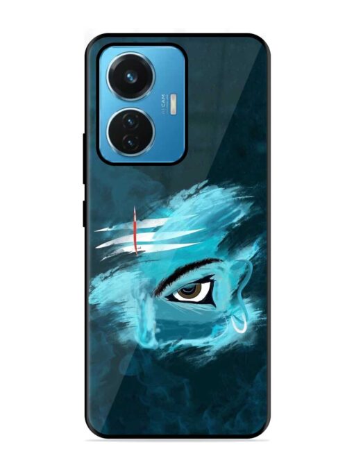 Lord Shiva Glossy Metal Phone Cover for Iqoo Z6 (44W) Zapvi