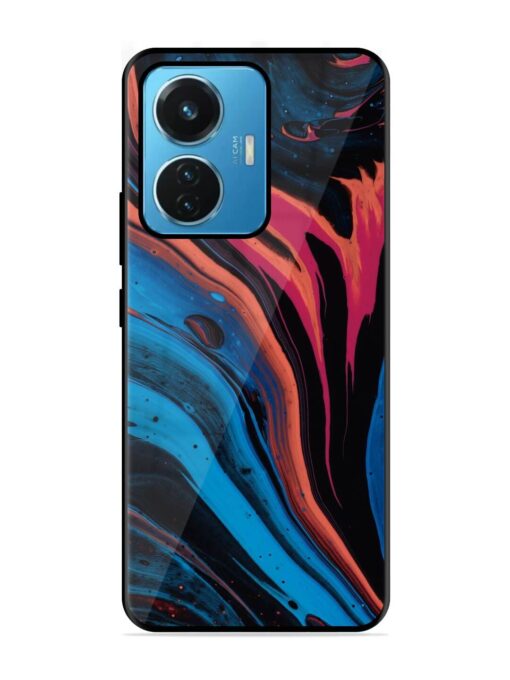 Liquefied Art Glossy Metal TPU Phone Cover for Iqoo Z6 (44W) Zapvi