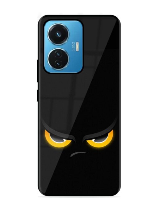 Scary Yellow Eye Glossy Metal TPU Phone Cover for Iqoo Z6 (44W) Zapvi