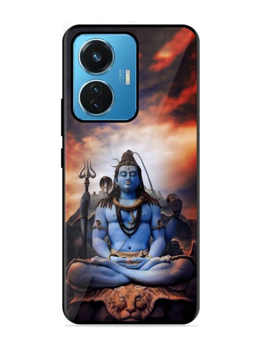 Jai Jai Shiv Glossy Metal Phone Cover for Iqoo Z6 (44W) Zapvi