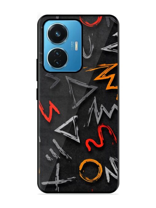 Grungy Graffiti Glossy Metal Phone Cover for Iqoo Z6 (44W) Zapvi