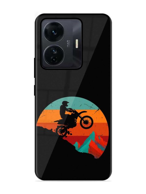 Mountain Bike Glossy Metal Phone Cover for Iqoo Z6 Pro Zapvi