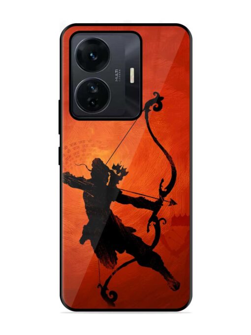 Illustration Lord Rama Glossy Metal Phone Cover for Iqoo Z6 Pro Zapvi