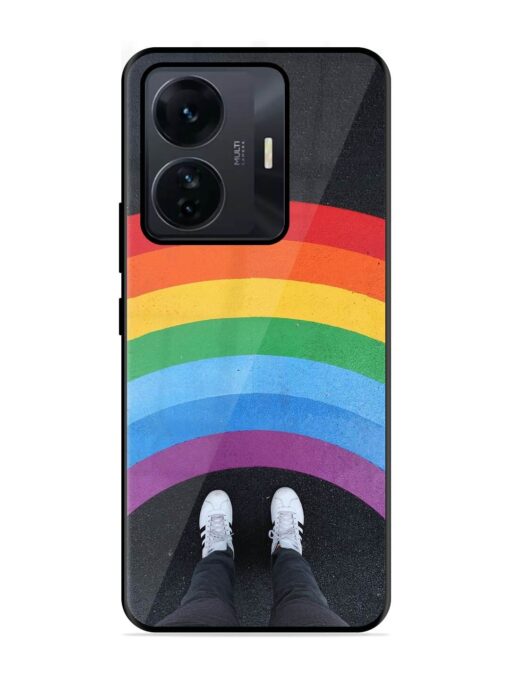 Legs Rainbow Glossy Metal TPU Phone Cover for Iqoo Z6 Pro Zapvi