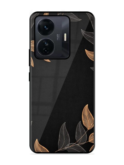 Foliage Art Glossy Metal Phone Cover for Iqoo Z6 Pro Zapvi