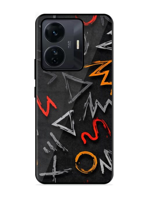 Grungy Graffiti Glossy Metal Phone Cover for Iqoo Z6 Pro Zapvi