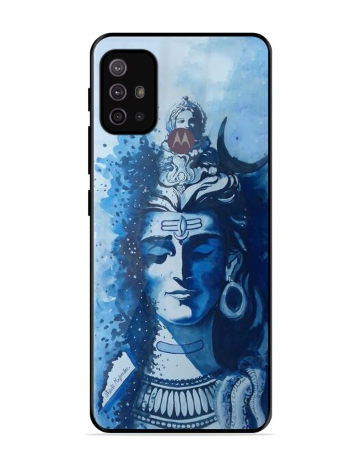 Shiv Art Glossy Metal Phone Cover for Motorola Moto G30 Zapvi