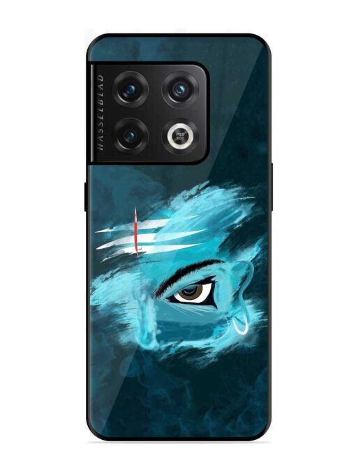 Lord Shiva Glossy Metal Phone Cover for Oneplus 10 Pro (5G) Zapvi