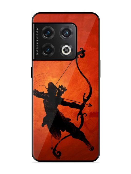 Illustration Lord Rama Glossy Metal Phone Cover for Oneplus 10 Pro (5G) Zapvi