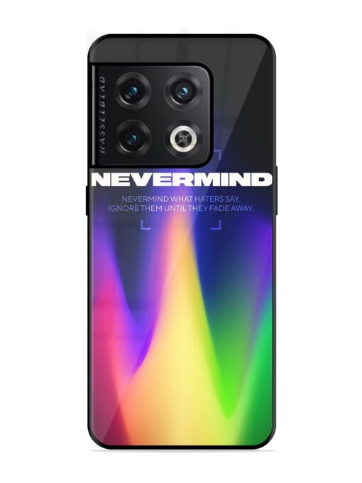 Nevermind Glossy Metal Phone Cover for Oneplus 10 Pro (5G) Zapvi