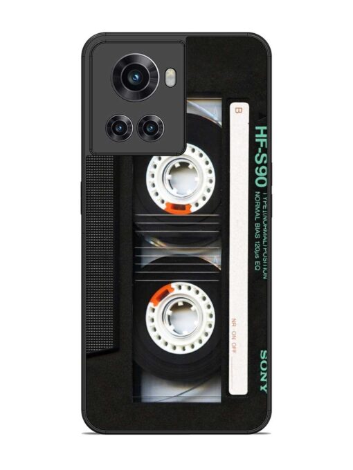 Sony Hf-S90 Cassette Glossy Metal Phone Cover for Oneplus 10R (5G) Zapvi