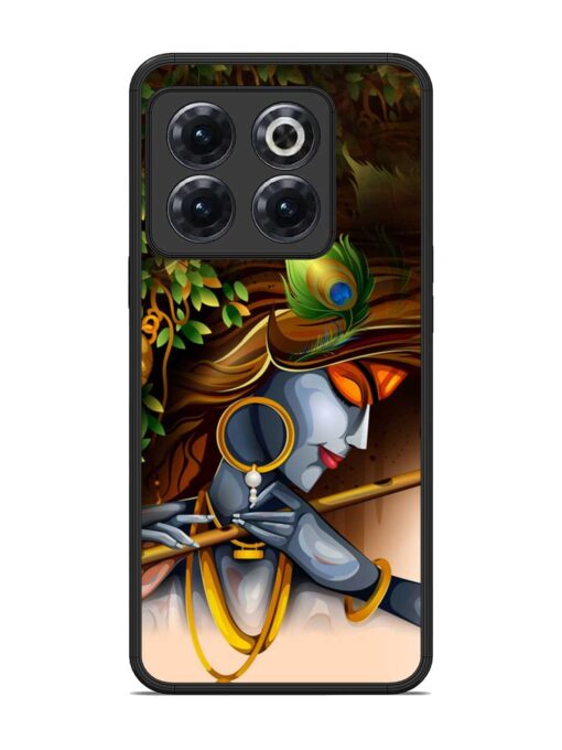 Krishna Glossy Metal Phone Cover for Oneplus 10T (5G) Zapvi