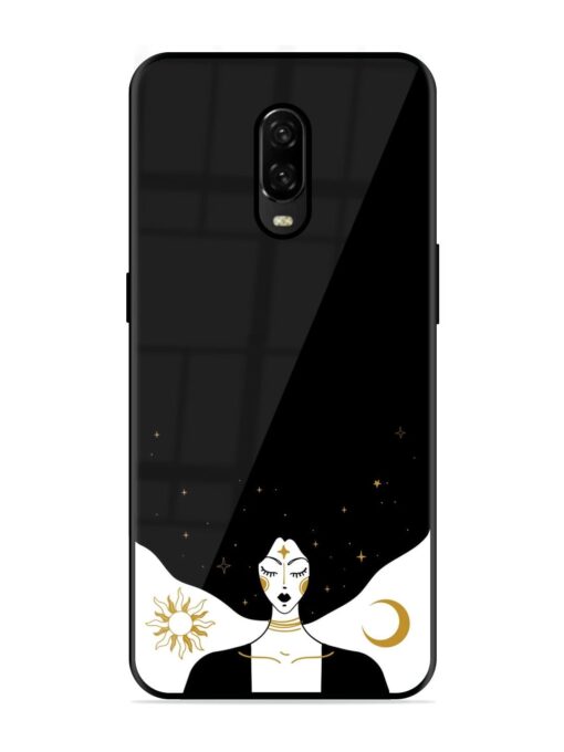 Mystical Vector Vintage Glossy Metal TPU Phone Cover for Oneplus 6T Zapvi