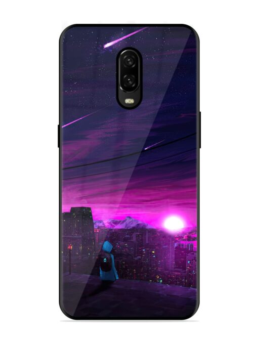 Empty Attempt Glossy Metal Phone Cover for Oneplus 6T Zapvi