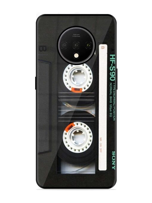 Sony Hf-S90 Cassette Glossy Metal Phone Cover for Oneplus 7T Zapvi