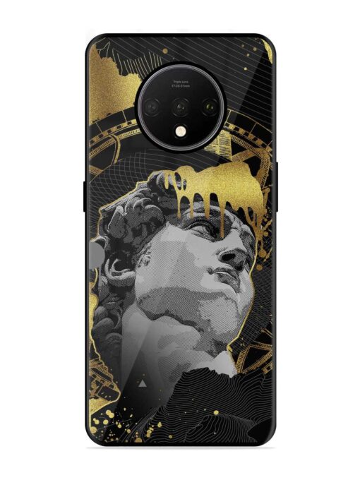 Roman Face Glossy Metal Phone Cover for Oneplus 7T Zapvi