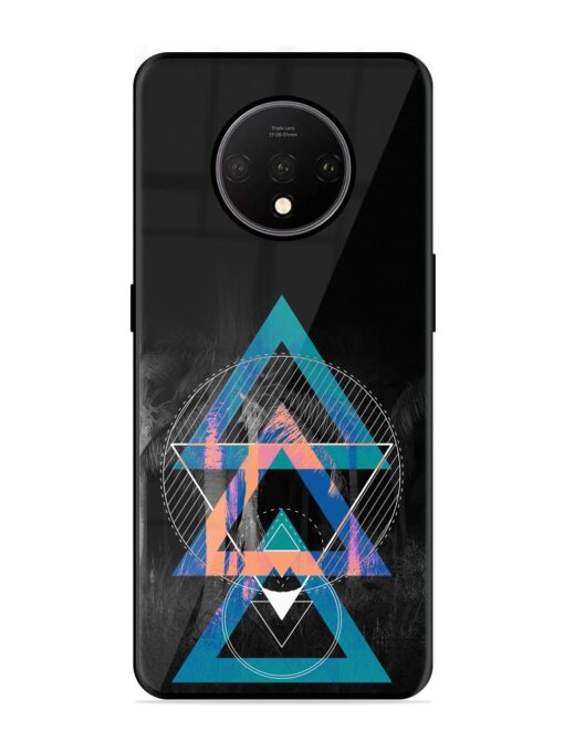 Indie Cross Glossy Metal Phone Cover for Oneplus 7T Zapvi