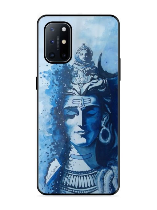 Shiv Art Glossy Metal Phone Cover for Oneplus 8T (5G) Zapvi