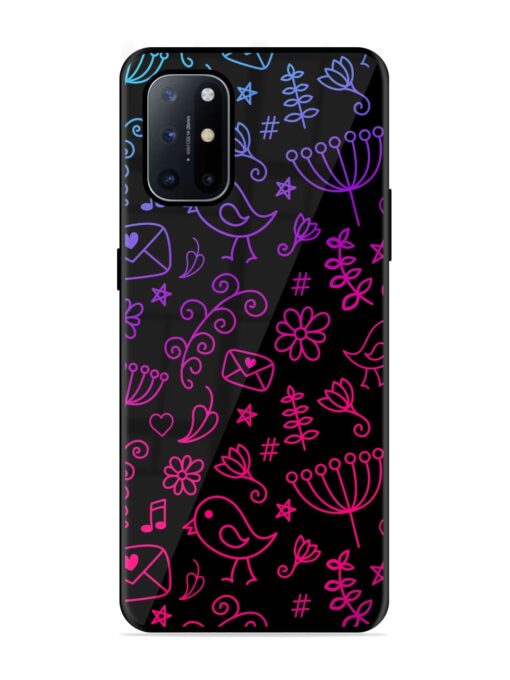 Cool Girly Glossy Metal Phone Cover for Oneplus 8T (5G) Zapvi