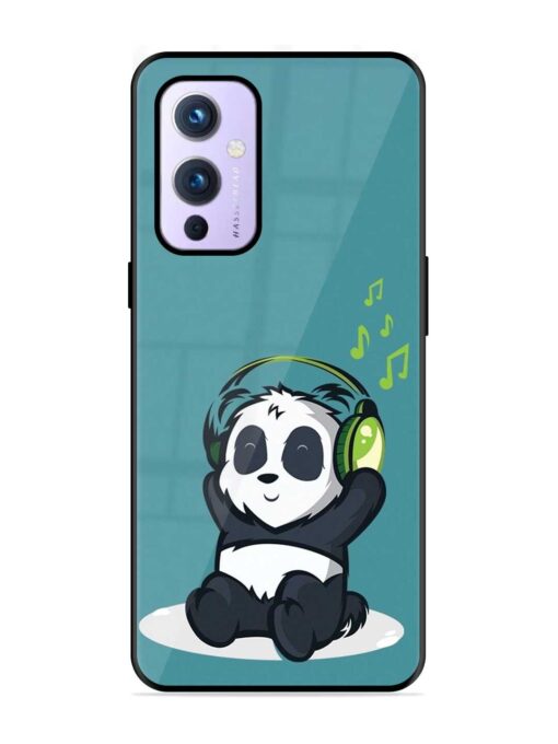 Music Panda Glossy Metal Phone Cover for Oneplus 9 (5G) Zapvi