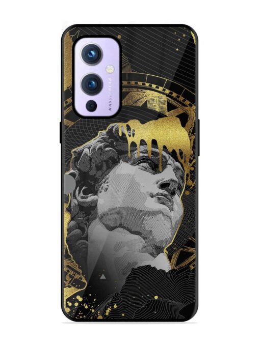 Roman Face Glossy Metal Phone Cover for Oneplus 9 (5G) Zapvi