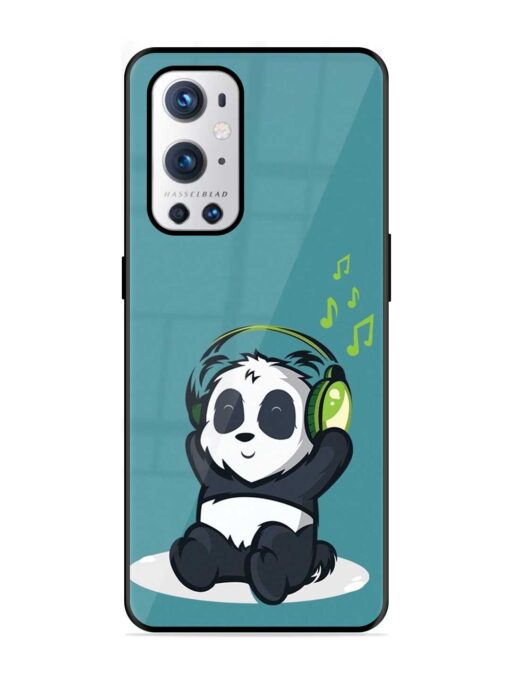 Music Panda Glossy Metal Phone Cover for Oneplus 9 Pro (5G) Zapvi