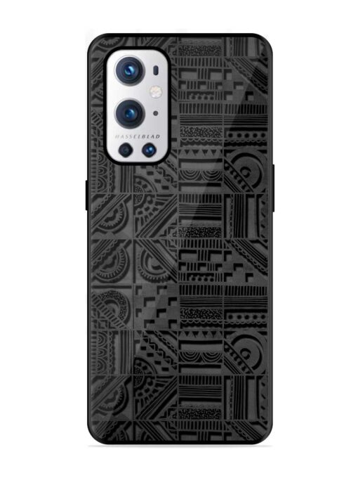 Seamless Pattern Glossy Metal Phone Cover for Oneplus 9 Pro (5G) Zapvi