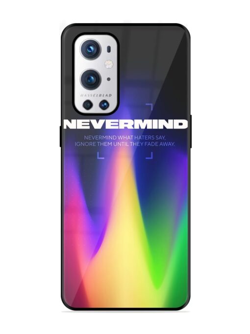 Nevermind Glossy Metal Phone Cover for Oneplus 9 Pro (5G) Zapvi