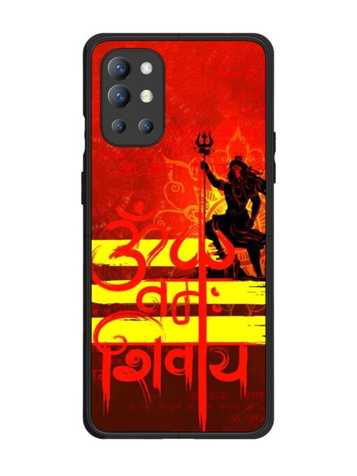 Illustration Lord Shiva Glossy Metal TPU Phone Cover for Oneplus 9R (5G) Zapvi