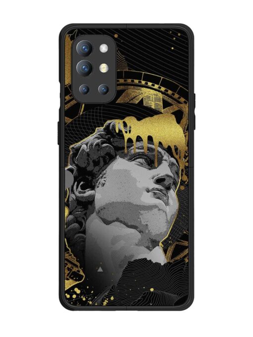 Roman Face Glossy Metal Phone Cover for Oneplus 9R (5G) Zapvi