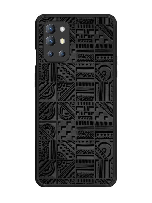 Seamless Pattern Glossy Metal Phone Cover for Oneplus 9R (5G) Zapvi