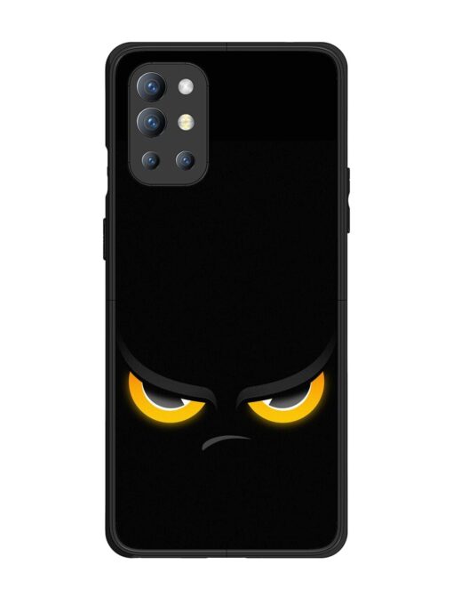 Scary Yellow Eye Glossy Metal TPU Phone Cover for Oneplus 9R (5G) Zapvi