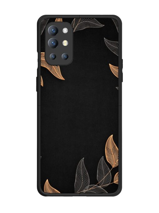 Foliage Art Glossy Metal Phone Cover for Oneplus 9R (5G) Zapvi