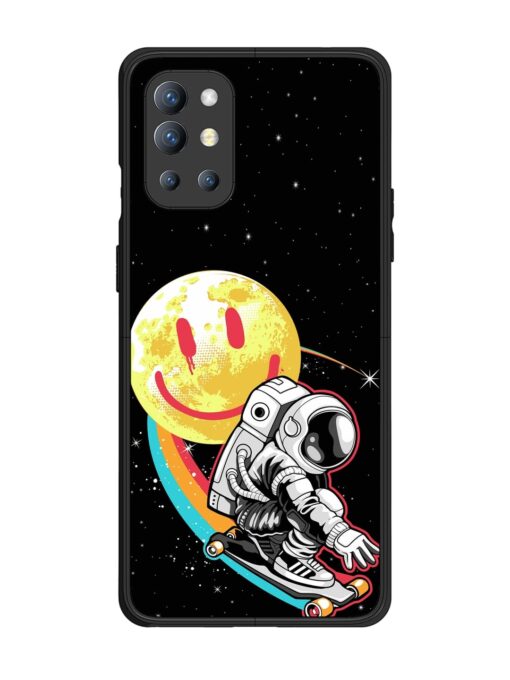 Astronaut Art Glossy Metal Phone Cover for Oneplus 9R (5G) Zapvi