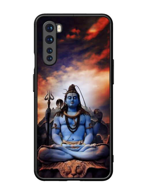 Jai Jai Shiv Glossy Metal Phone Cover for Oneplus Nord Zapvi