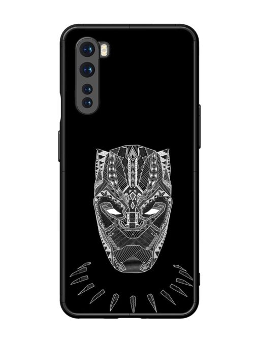 Fictional Art Glossy Metal Phone Cover for Oneplus Nord Zapvi